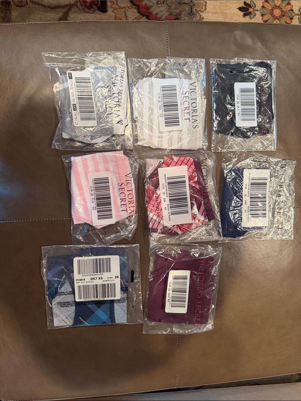 Victoria's Secret Assorted Panties - Pink, White, Black, Navy, Blue, Burgundy